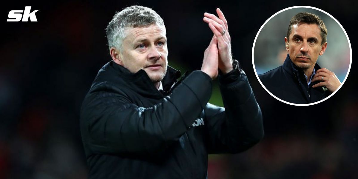 Gary Neville feels Manchester United will stick with Ole Gunnar Solskjaer