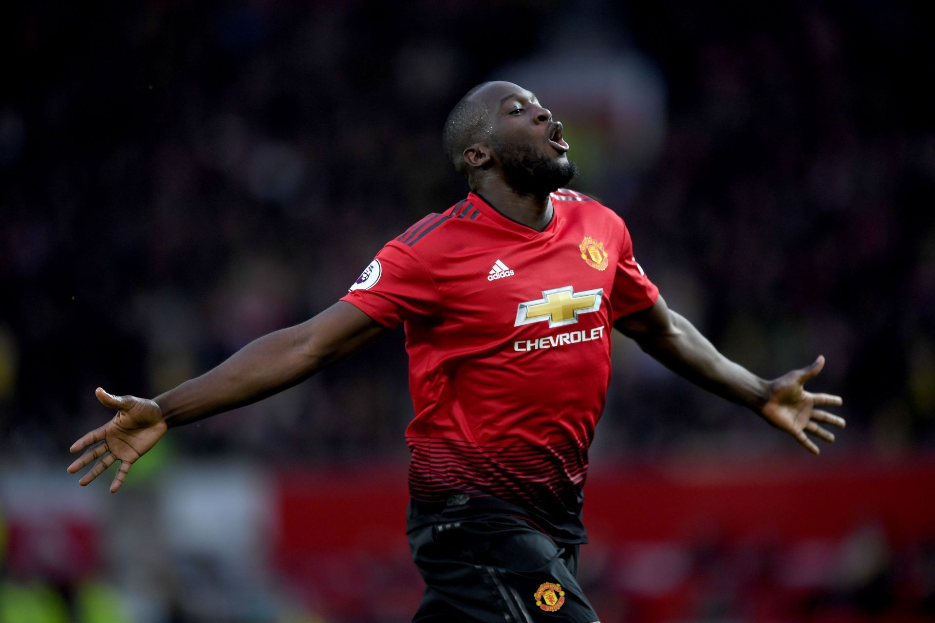 Romelu Lukaku scored a hat-trick in Sir Alex Ferguson&#039;s last match as Manchester United&#039;s manager