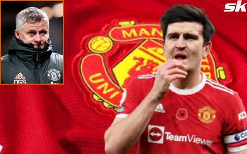 Manchester United want to replace Harry Maguire with Jules Kounde (Image via Sportskeeda)