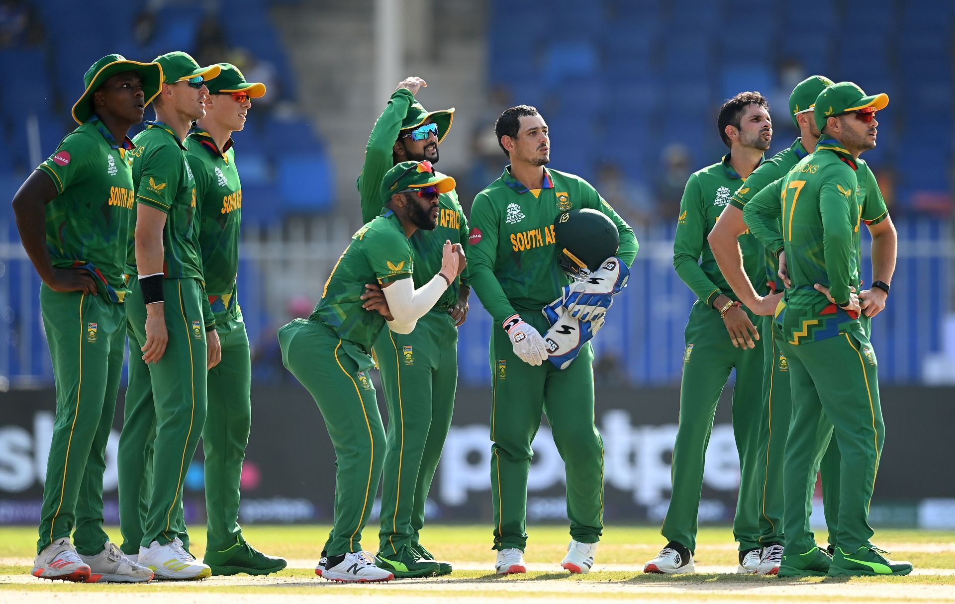 South African cricket team. Pic: Getty Images