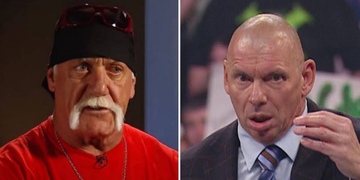 Hulk Hogan and WWE Chairman Vince McMahon