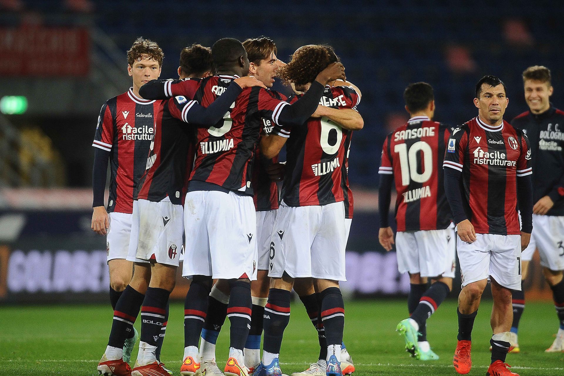 Bologna will be looking to extend their winning streak in Serie A on Sunday