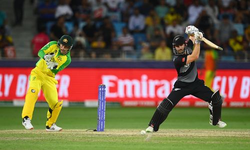 Williamson (R) was at his sumptuous best against Australia