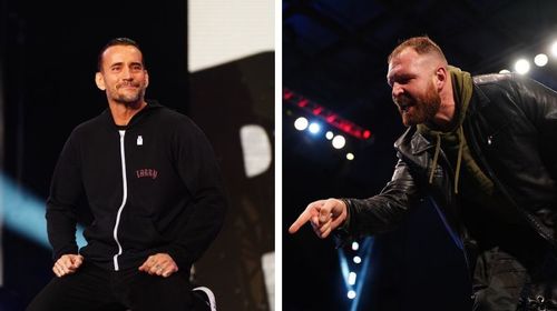 CM Punk (L) and Jon Moxley (R) PC: AEW