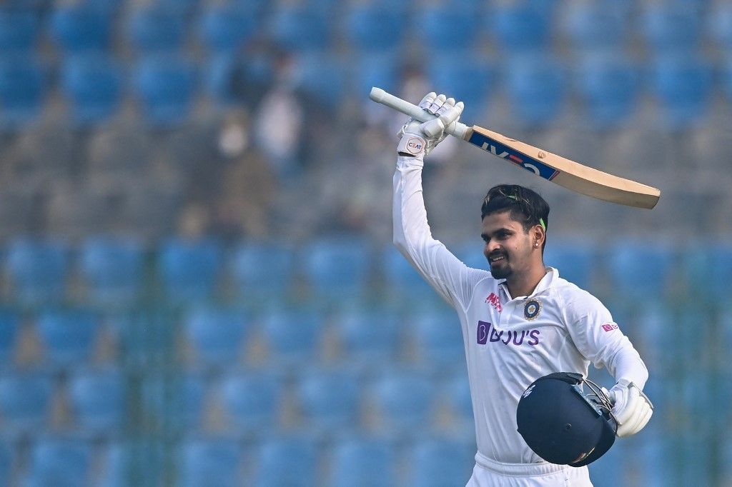 Shreyas Iyer struck a hundred and a fifty on debut