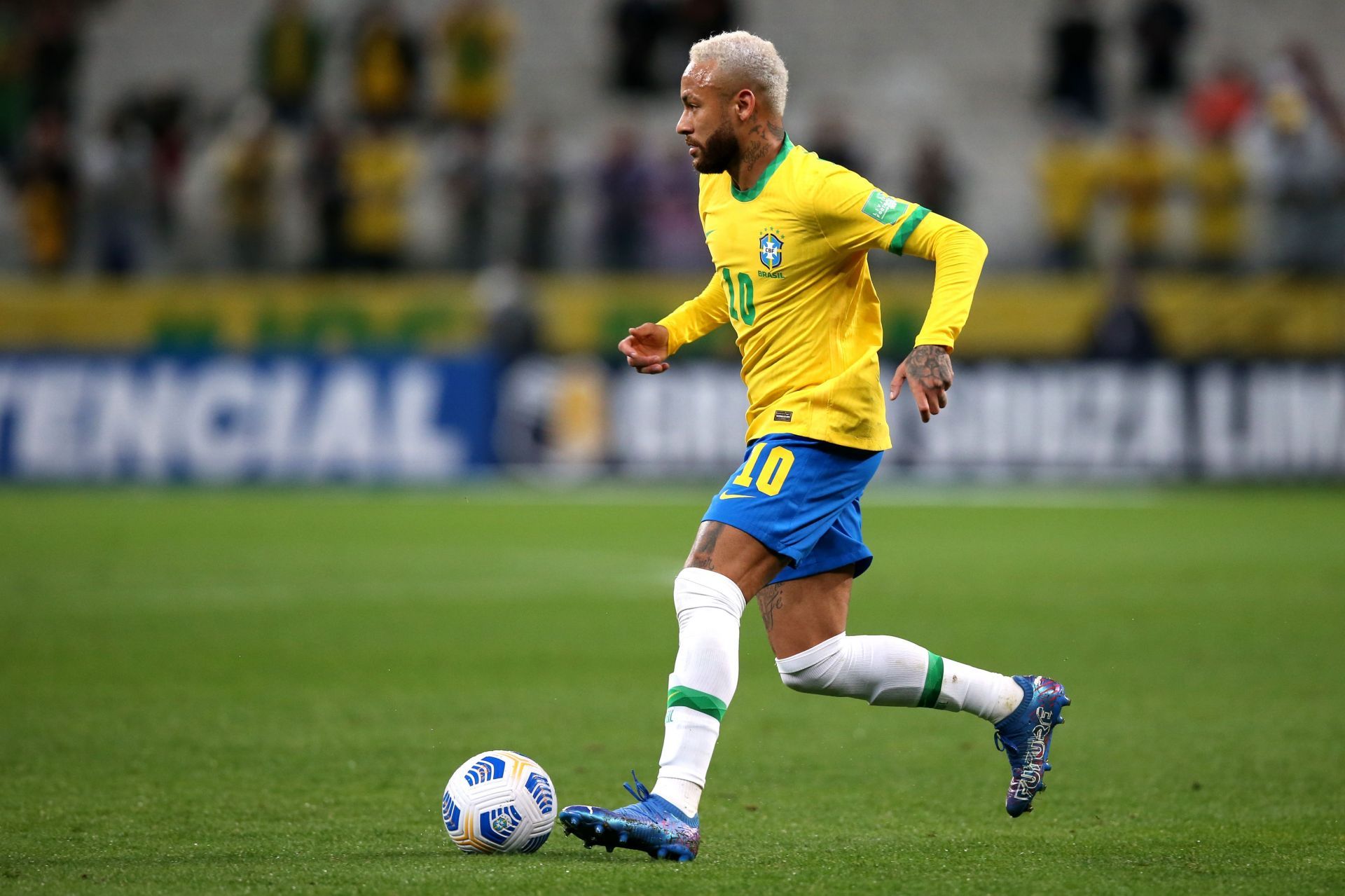 Neymar Jr. during Brazil vs Colombia - FIFA World Cup Qatar 2022 Qualifier