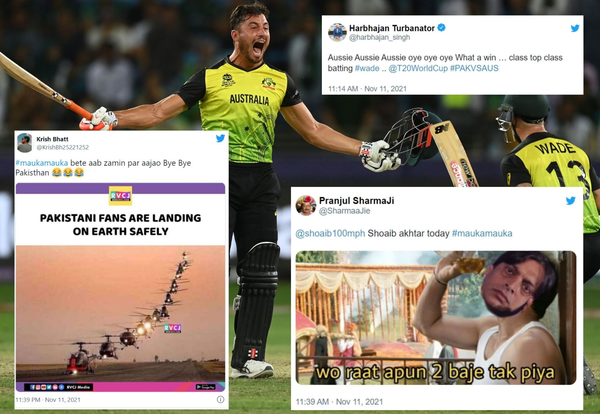 Fans roast Pakistan after Australia defeats them in the second semi-final