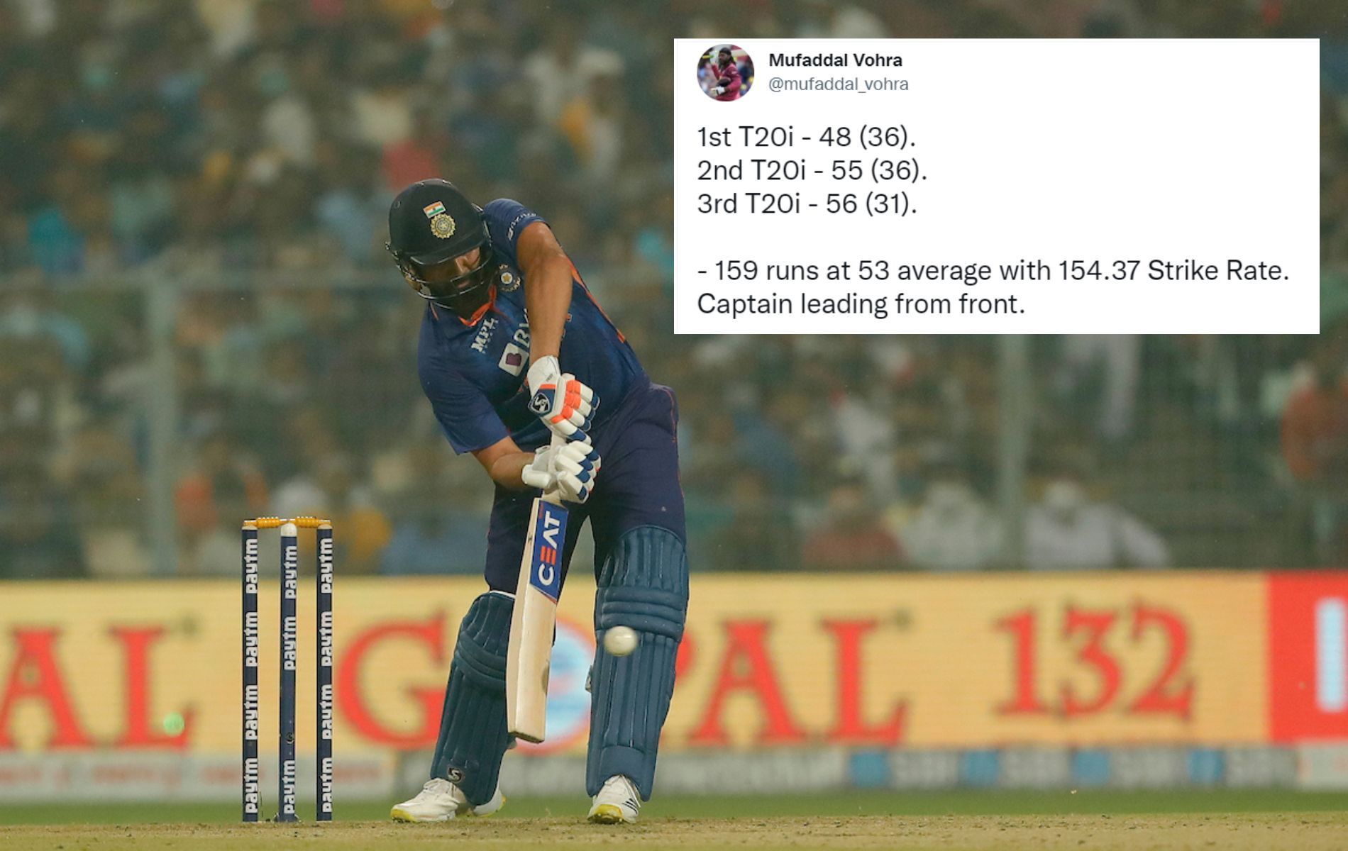India vs New Zealand: Rohit Sharma hit his second half-century of the series.