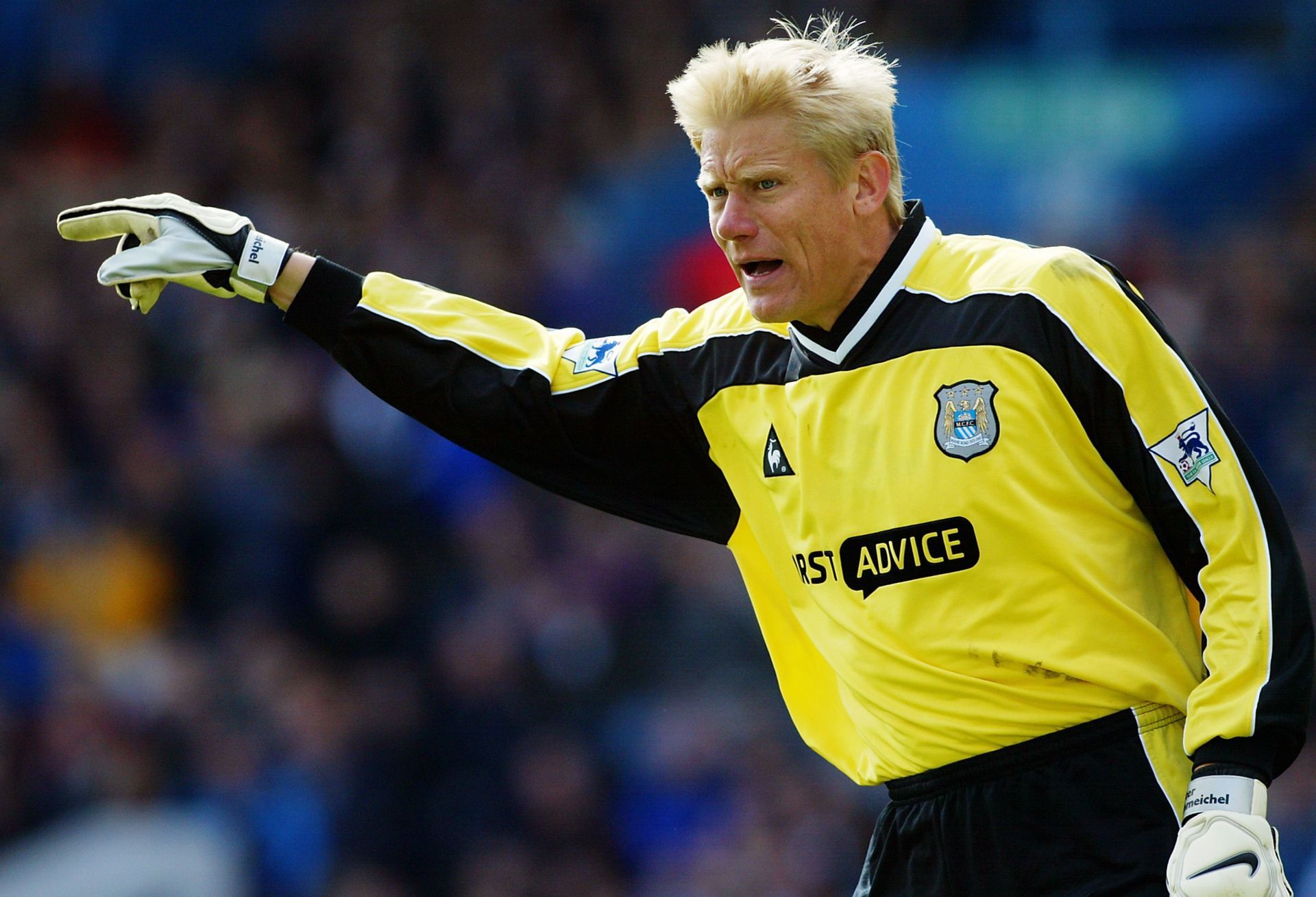 Peter Schmeichel ended his glorious career at Man City