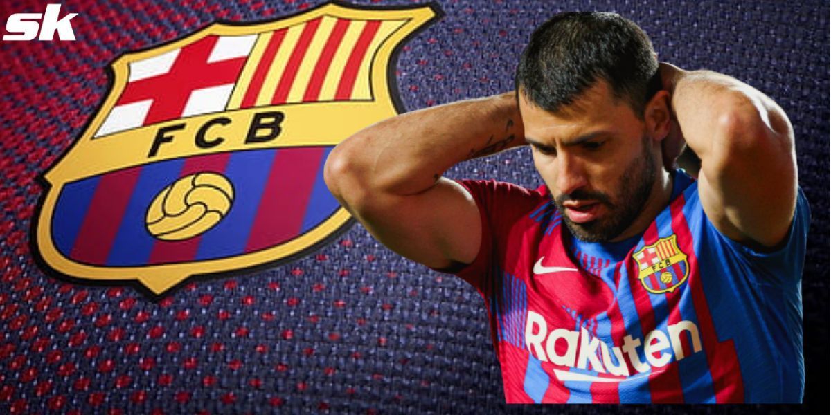 Barcelona forward Sergio Aguero