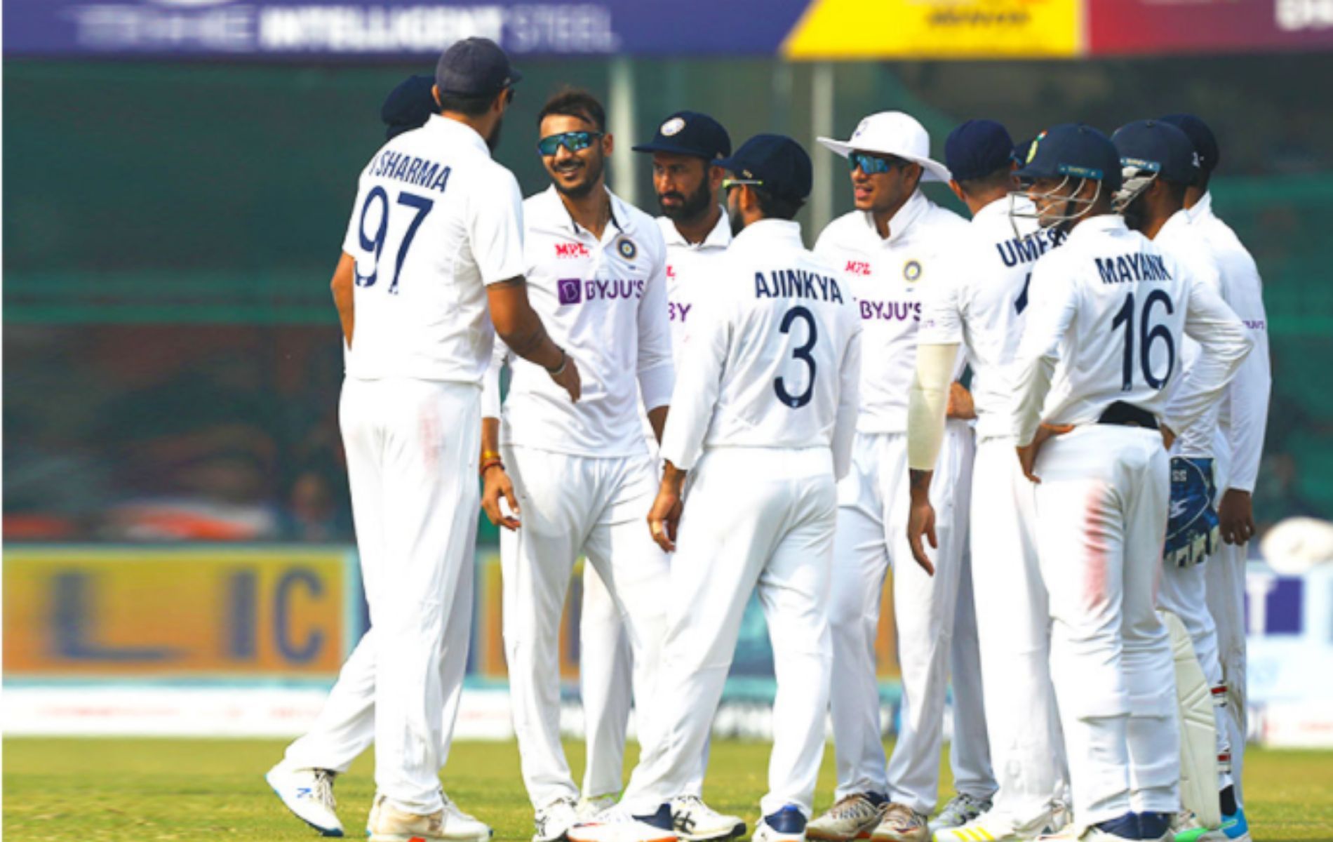India took a lead of 63 runs at the end of Day 3 of the first Test against New Zealand.