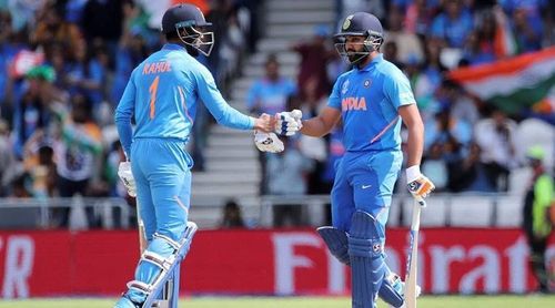 KL Rahul and Rohit Sharma [Image- Getty]