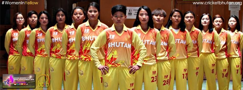 Bhutan Women&#039;s Cricket Team image.