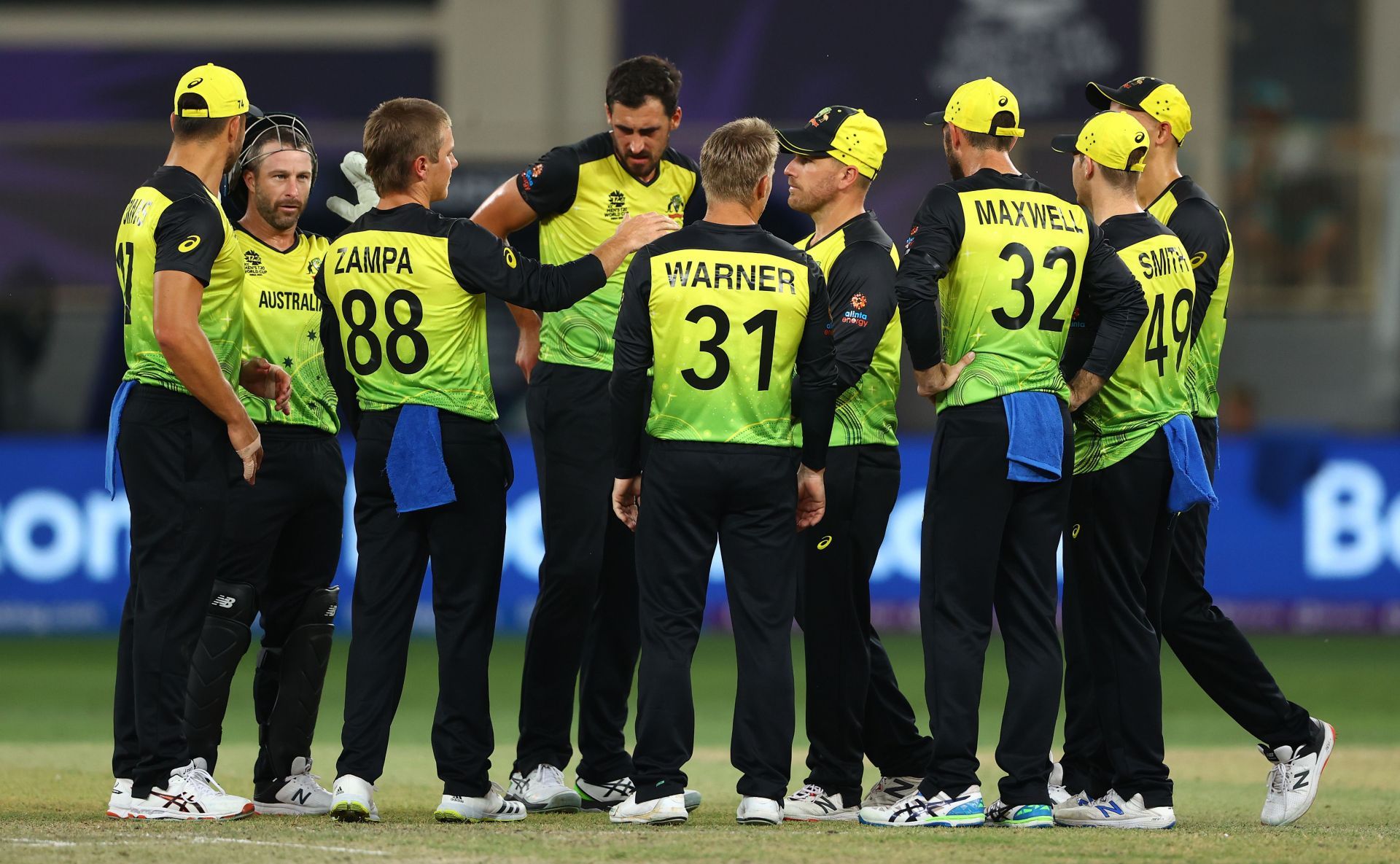 Australian cricket team. Pic: Getty Images