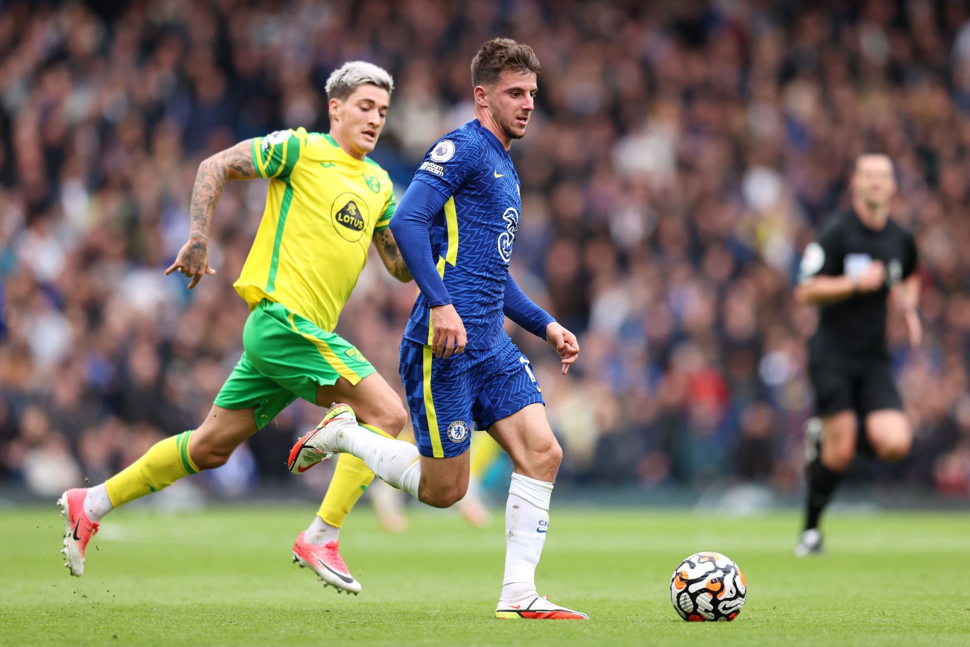 Mason Mount in action for Chelsea