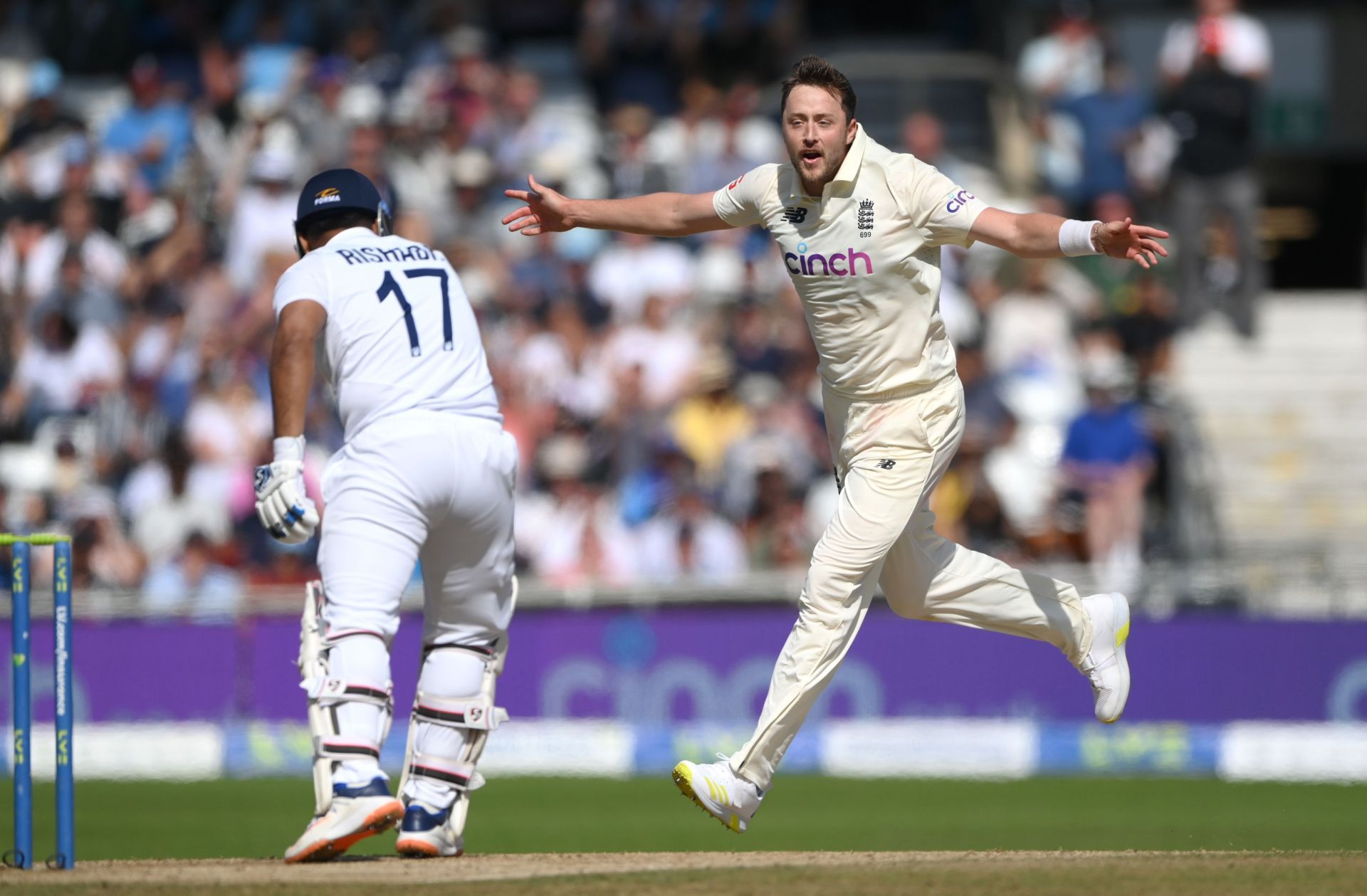 Rishabh Pant was found slightly wanting in English conditions