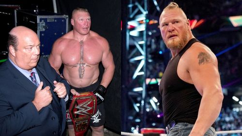 Brock Lesnar confronted several WWE Superstars