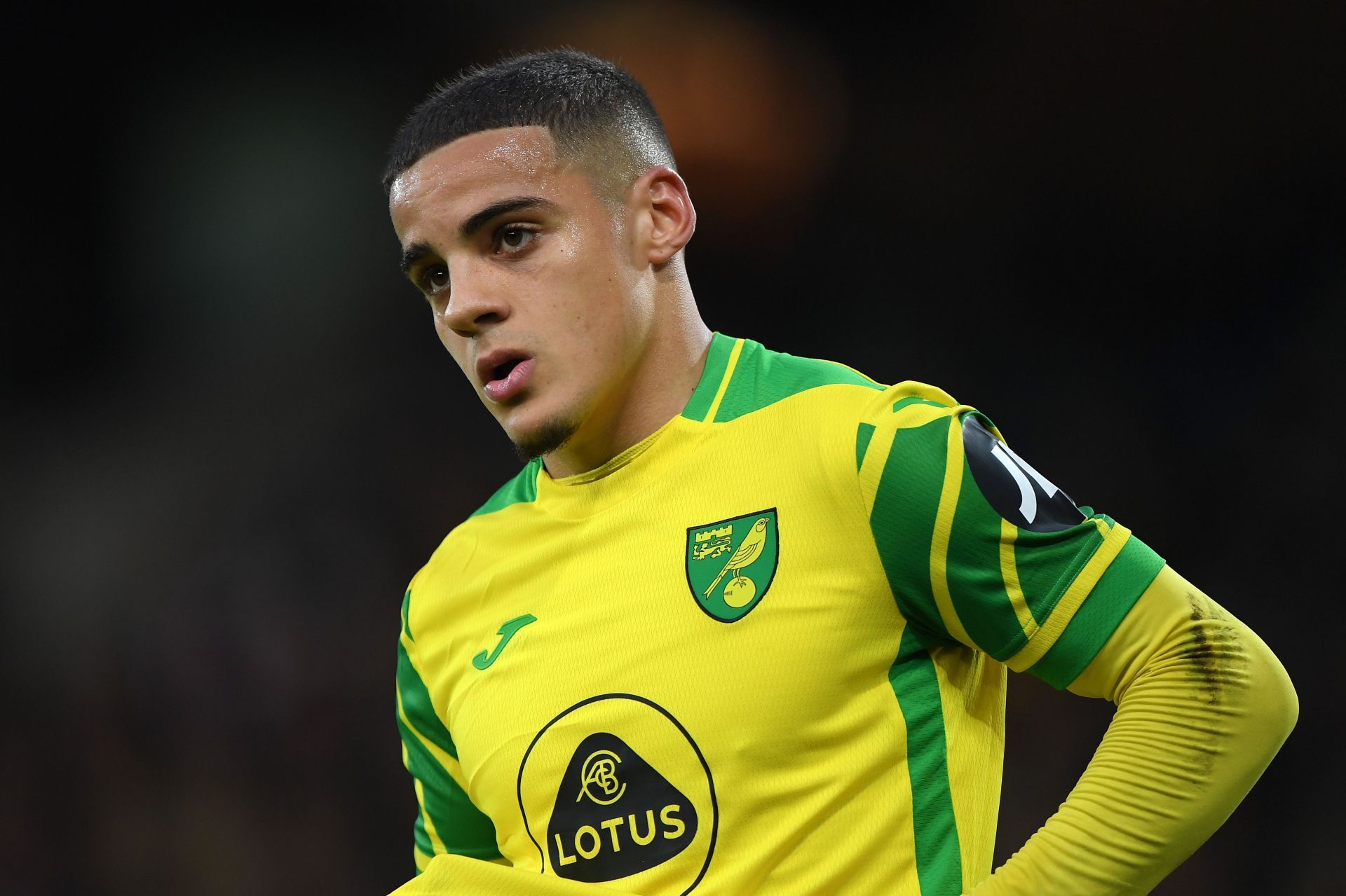 Young Max Aarons of Norwich City could be a potential Manchester United target.