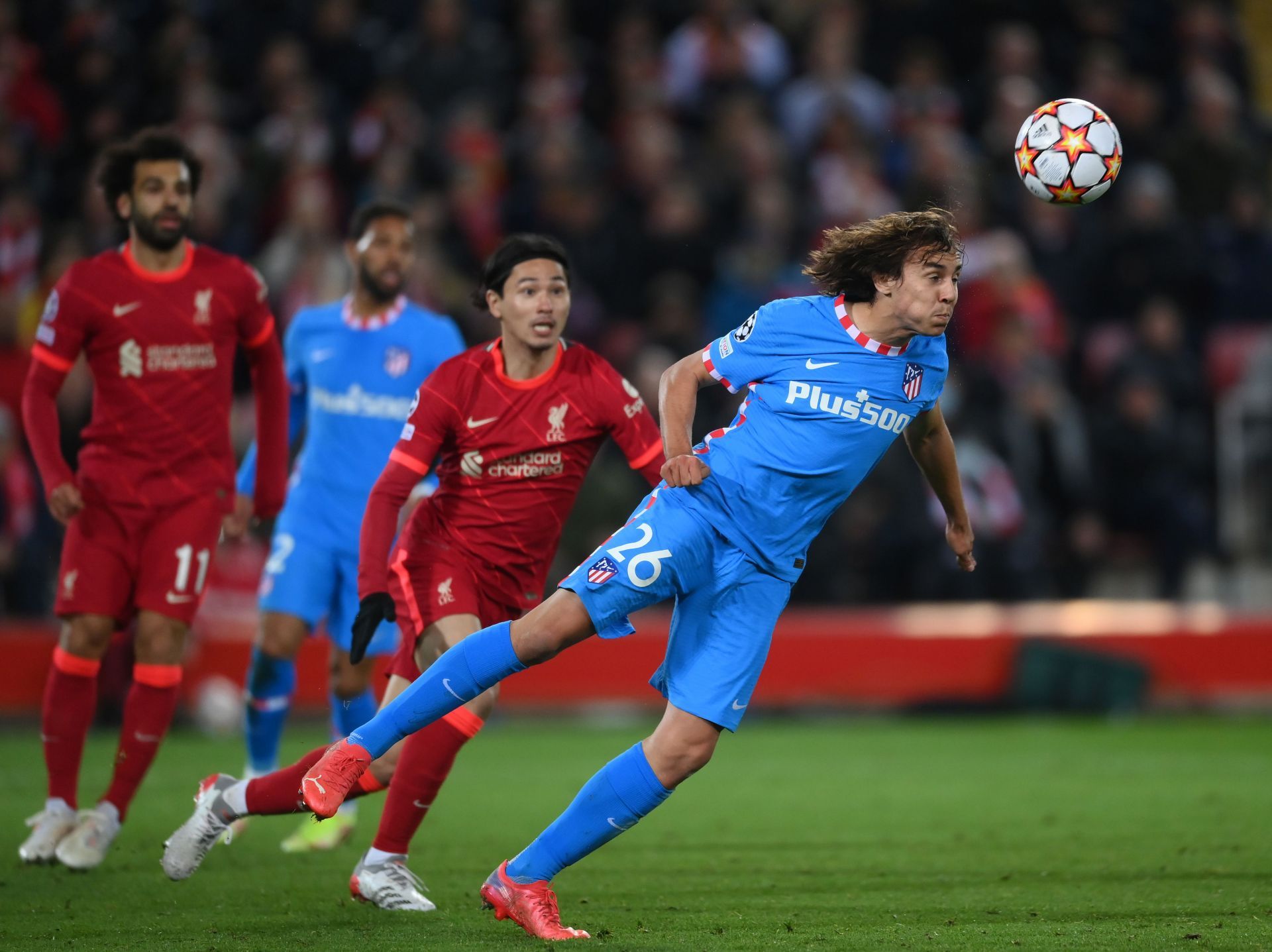 Liverpool defeated Atletico Madrid 2-0 in the UEFA Champions League on Wednesday