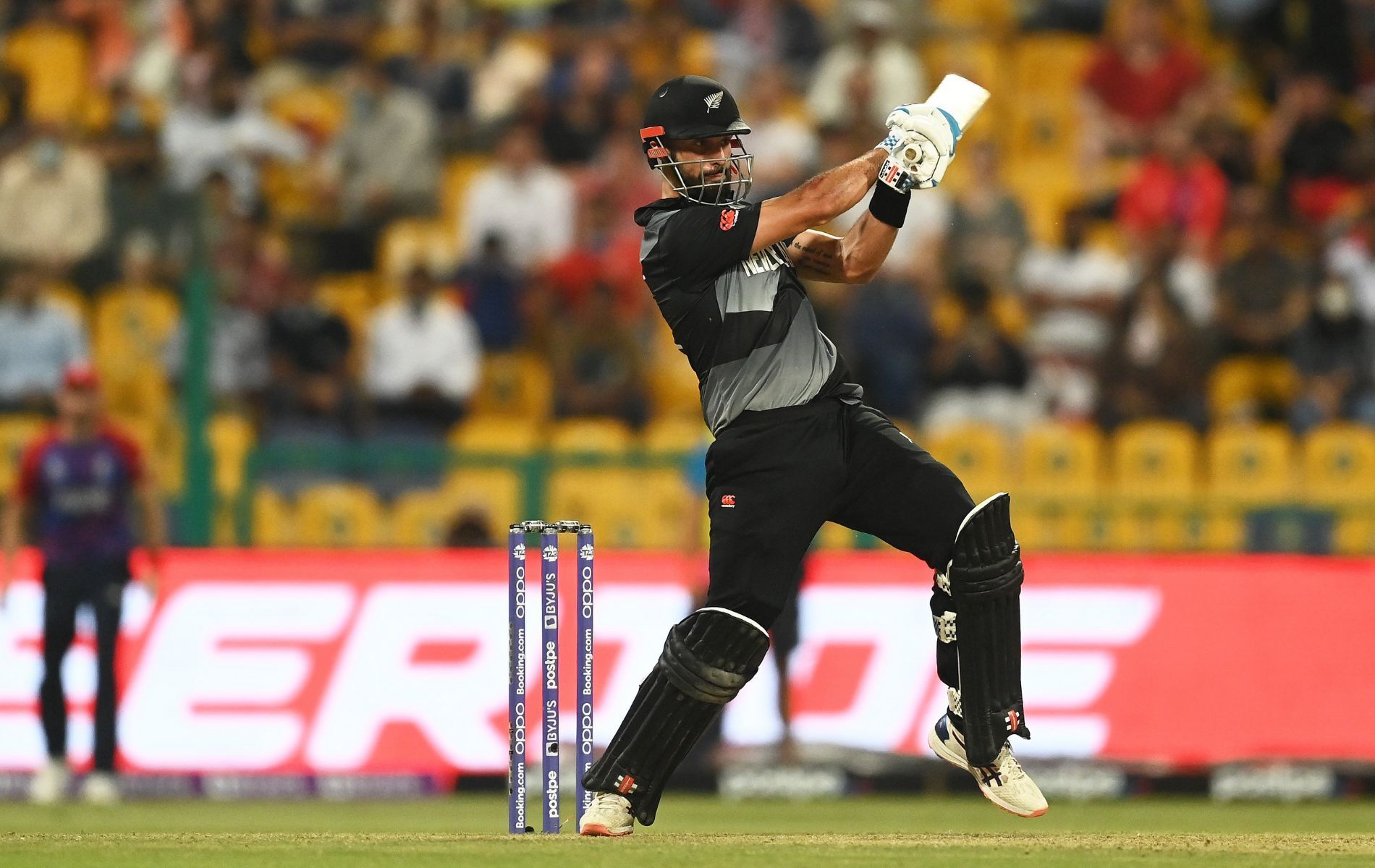 T20 World Cup 2021: New Zealand's Daryl Mitchell hit his maiden T20I half-century.