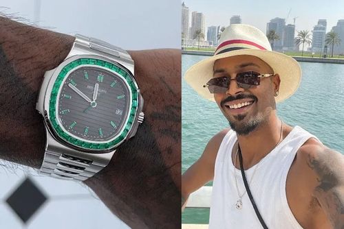 Hardik Pandya has a number of lavish watches in his wardrobe.