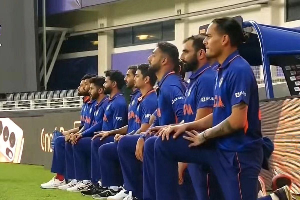 Indian players finally decided to take a knee during the T20 World Cup 2021