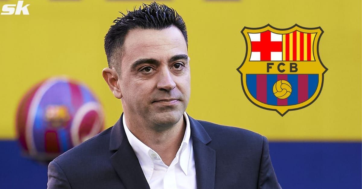 Barcelona manager Xavi is unimpressed by French international defender
