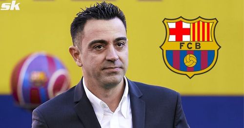 Barcelona manager Xavi is unimpressed by French international defender