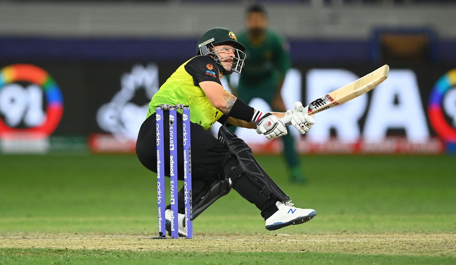 Matthew Wade&#039;s late blitz ensured Australia a berth in the final (Credit: Getty Images)