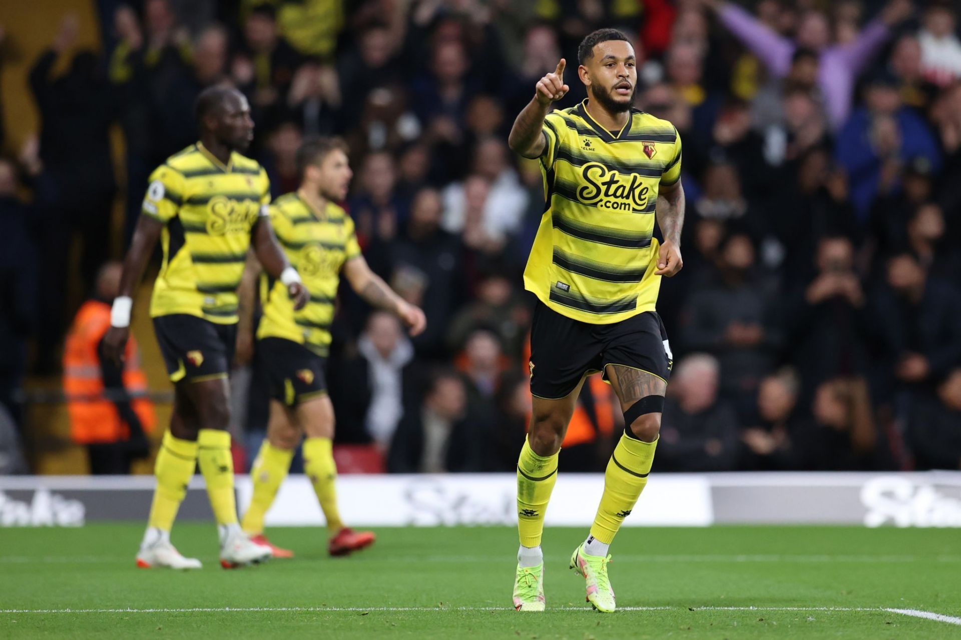 Joshua King scored his fifth league goal against The Red Devils.