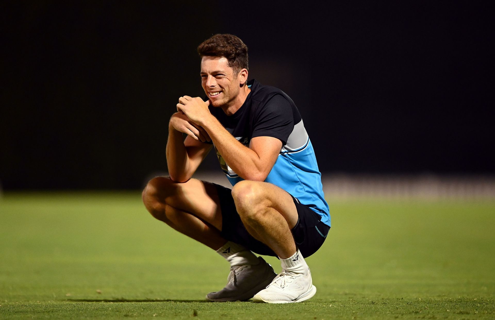 New Zealand left-arm spinner Mitchell Santner. Pic: Getty Images