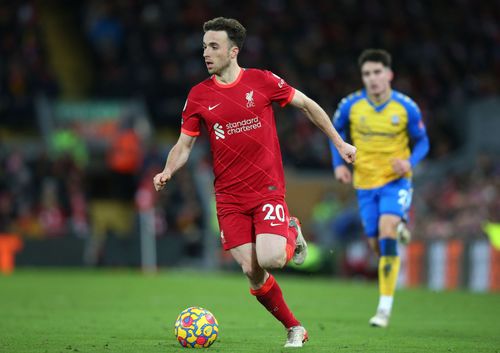 Diogo Jota scored twice in Liverpool's comfortable 4-0 win over Southampton,