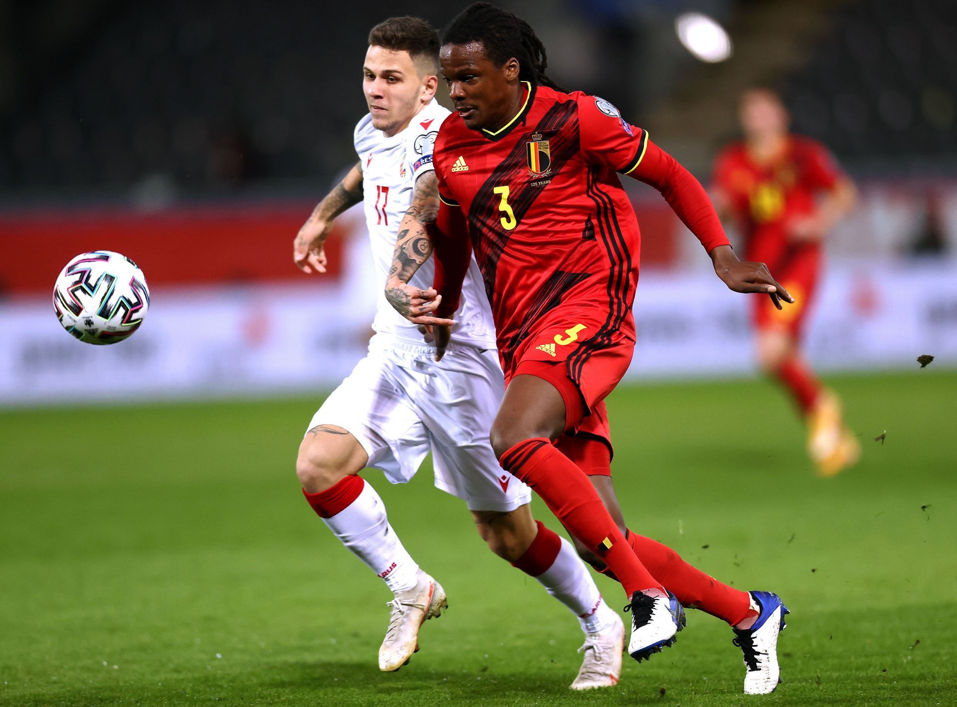 Dedryk Boyata playing for Belgium