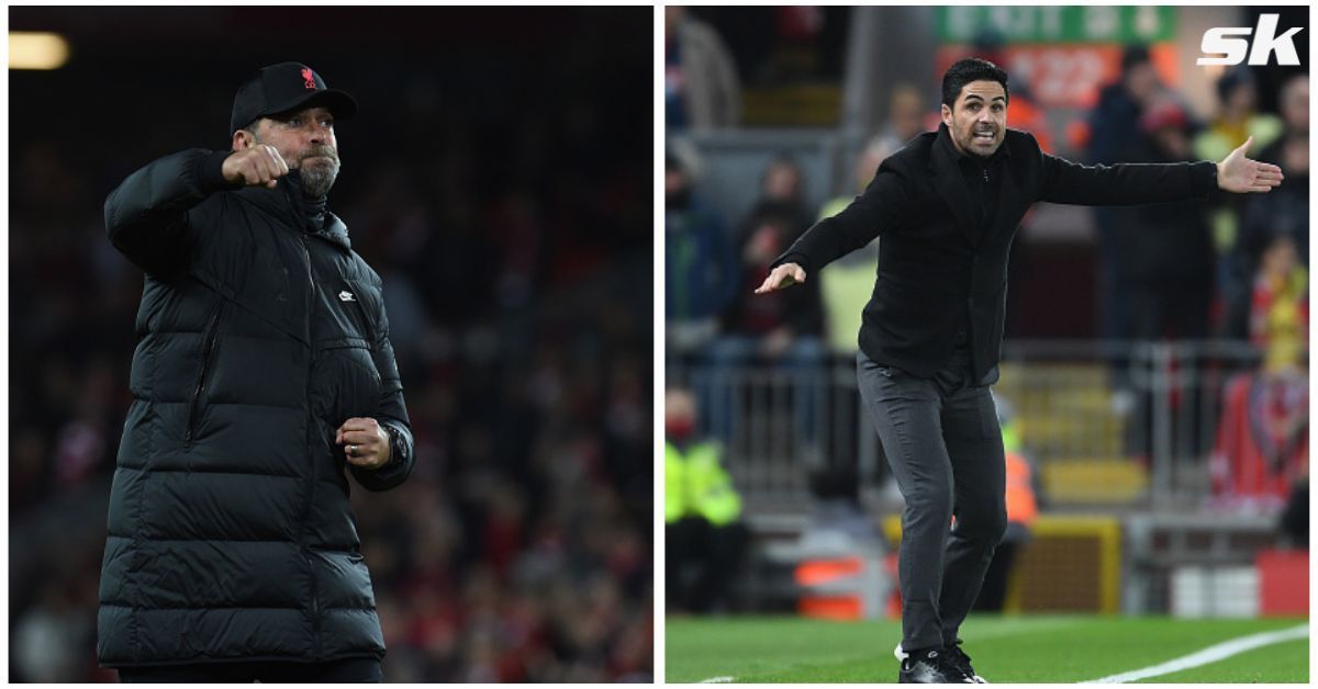 Jurgen Klopp states how row with Mikel Arteta helped Liverpool score four goals (Image via Sportskeeda)