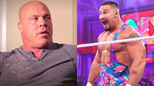 Kurt Angle spoke about Bron Breakker's potential in WWE.