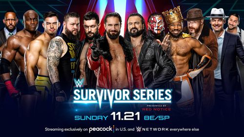 The 2021 Men's RAW vs. SmackDown traditional Survivor Series match