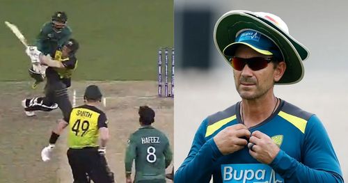 Justin Langer was left surprised by David Warner's controversial six