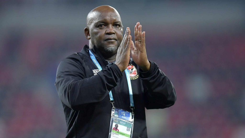 Pitso Mosimane, who manages Al_ahly (Image via Sports News Africa)