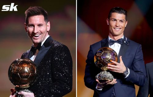 Cristiano Ronaldo (right) and Lionel Messi are two of the greatest Ballon d'Or winners.