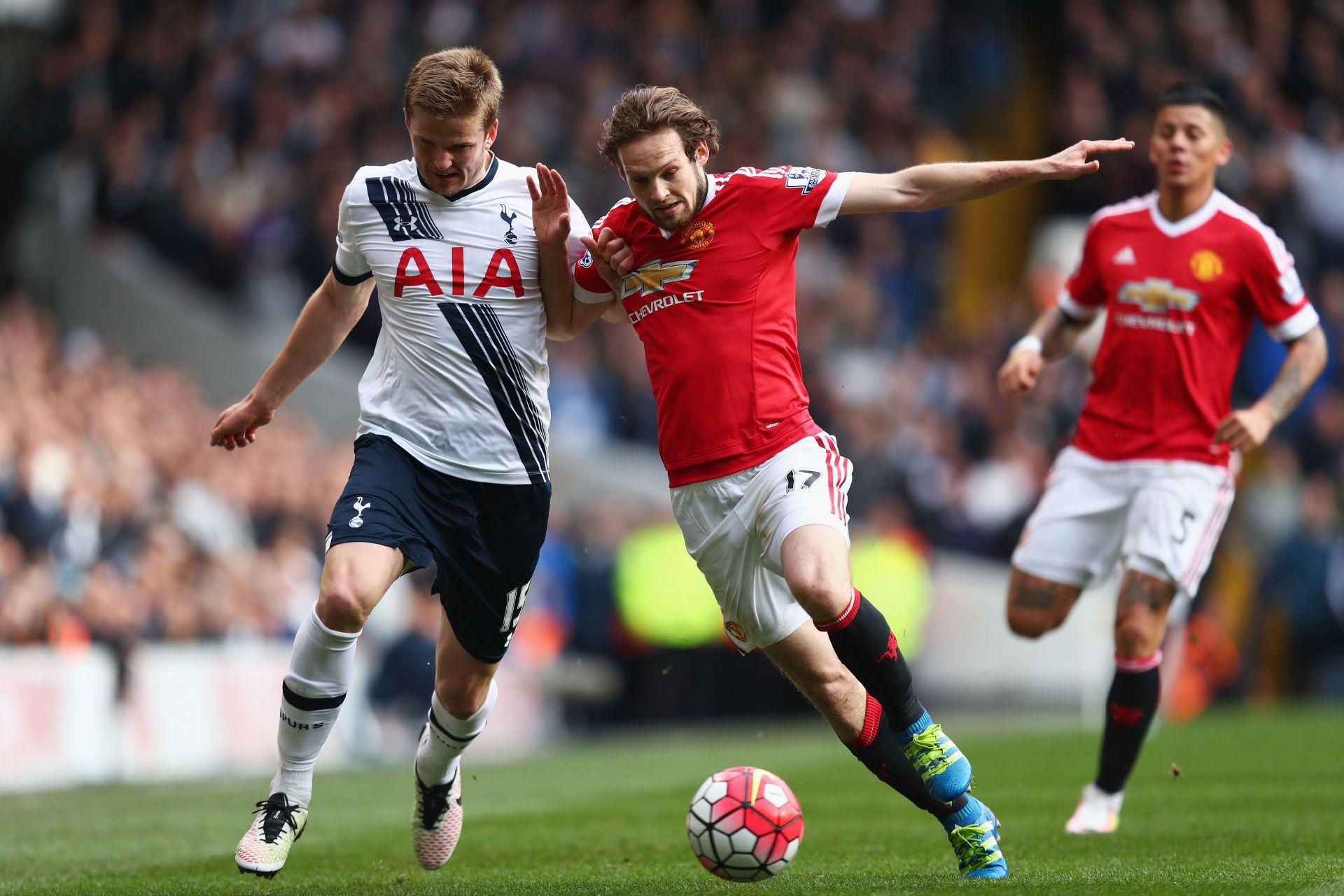 Daley Blind was likened to Darren Fletcher by Sir Alex Ferguson