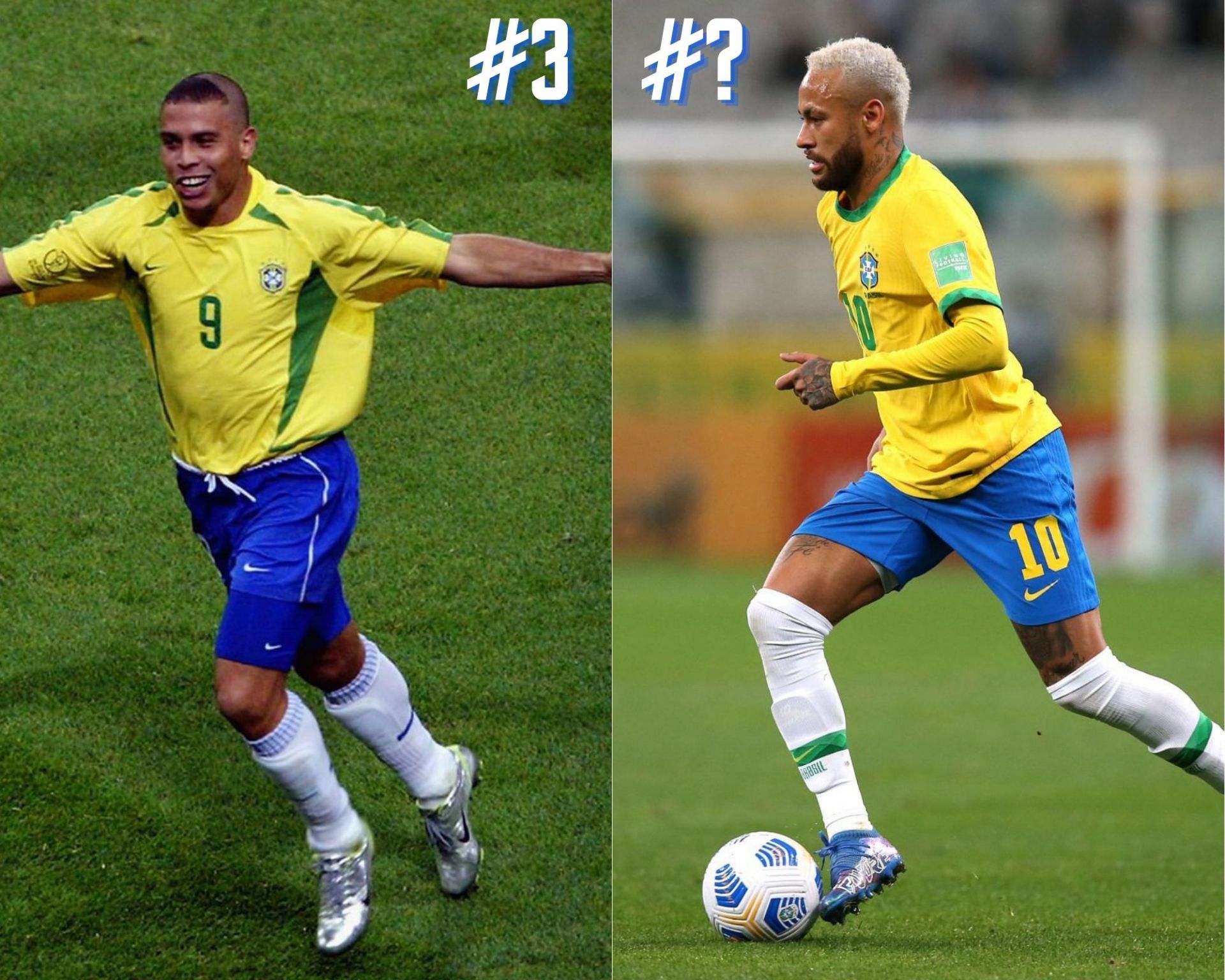 Ranking Brazil&#039;s top 5 goalscorers of all time