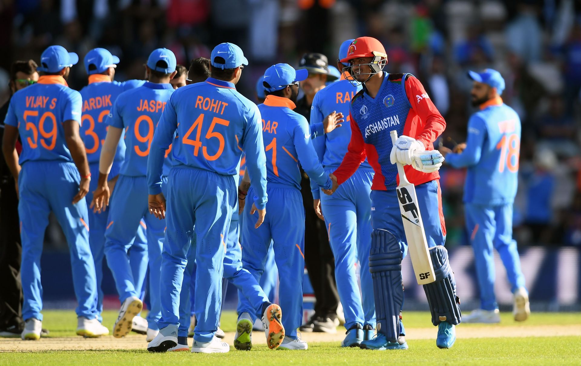 India vs Afghanistan. Pic: Getty Images