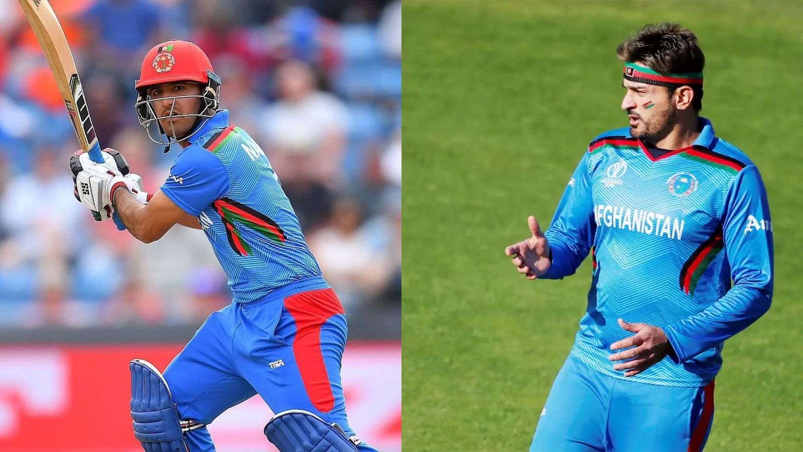 Najibullah Zadran and Hamid Hassan have plied their trade for a number of years internationally.