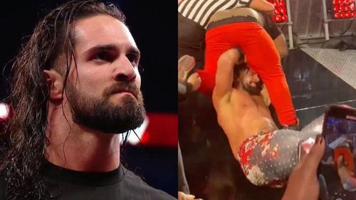 Seth Rollins was attacked by a fan on Monday Night RAW this week