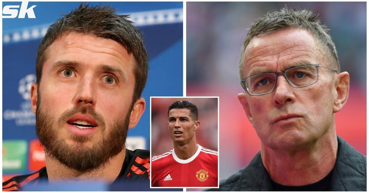 Michael Carrick reiterates how benching Ronaldo was his decision (Image via Sportskeeda)