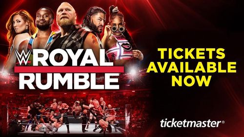 WWE Royal Rumble takes place on Saturday, January 29, 2022