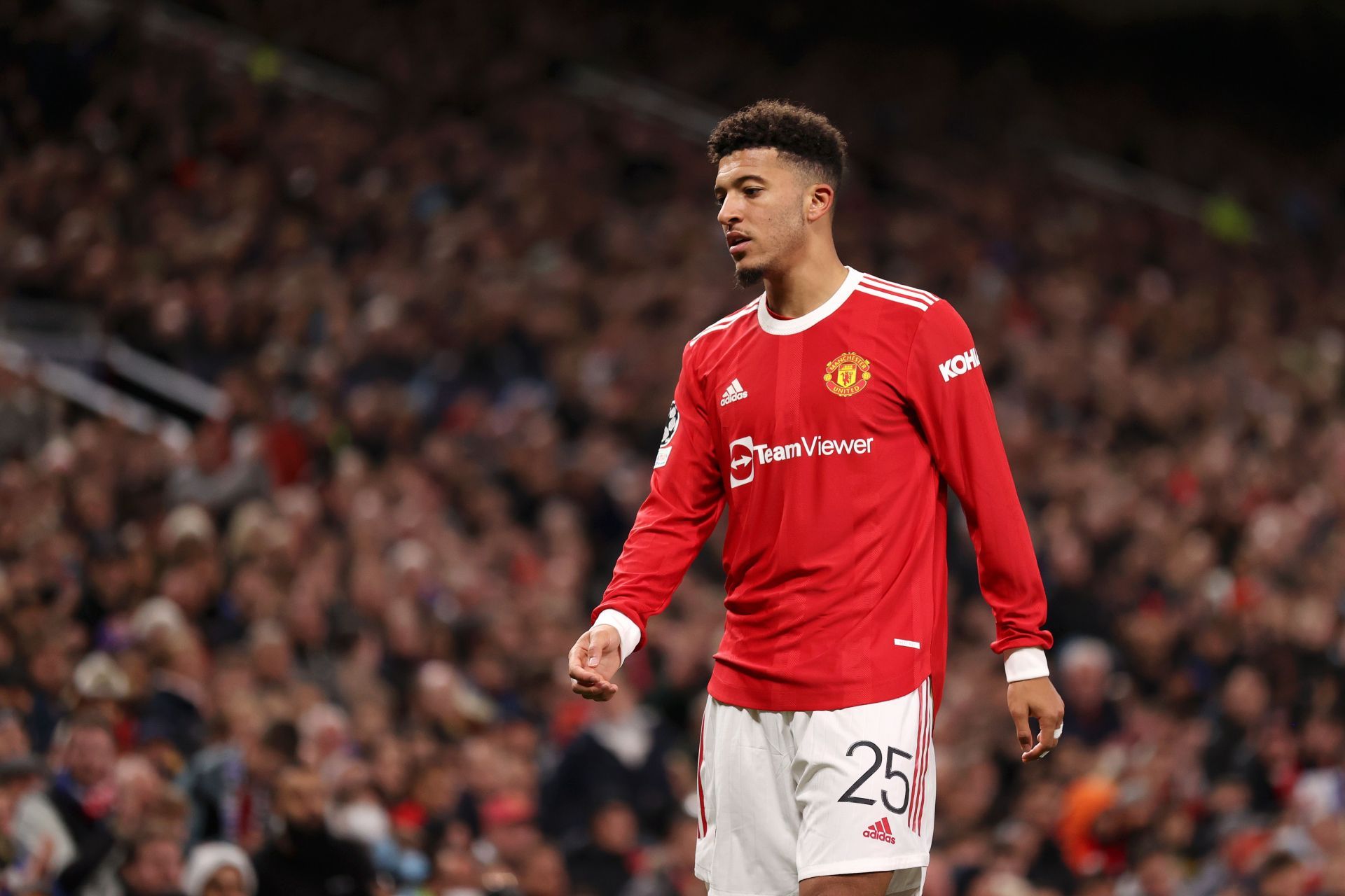 Jadon Sancho has failed to hit the ground running at Old Trafford