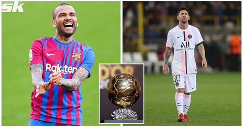 Dani Alves believes that Christian Eriksen should have won the Ballon d’Or instead of Lionel Messi.