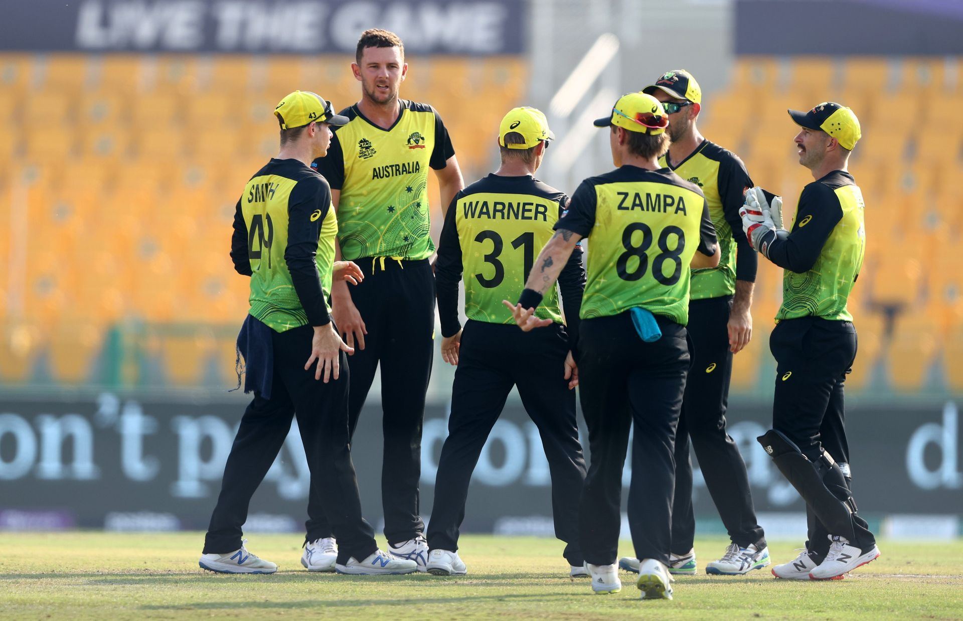 Australian cricket team. Pic: Getty Images