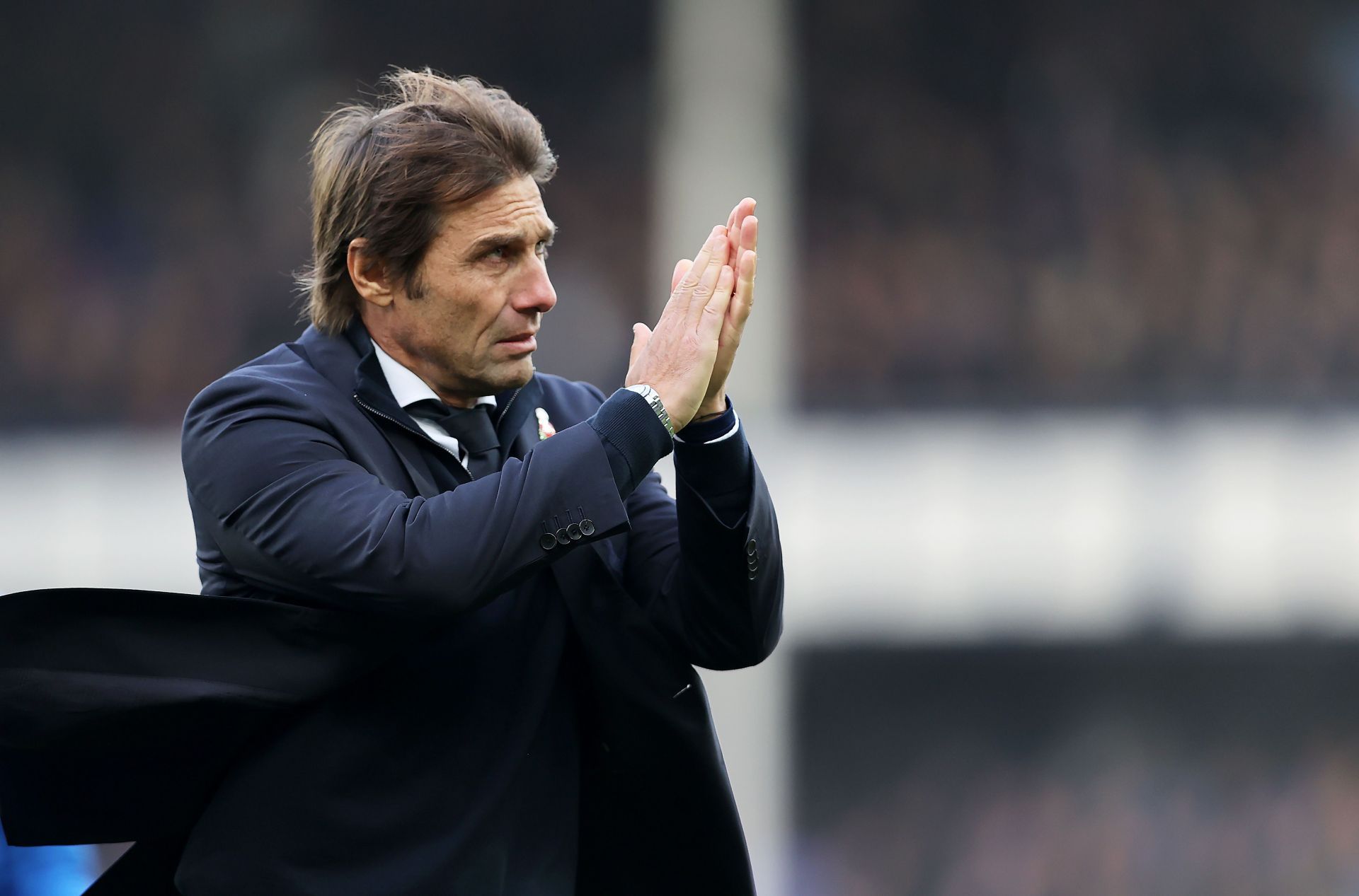 Antonio Conte has recorded one victory and one draw in his two games in charge of Tottenham Hostpur.